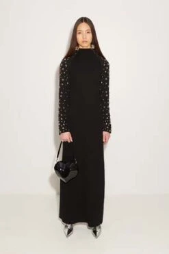 Simon MillerStudded Sculpty Dress - Black