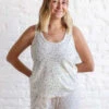 Things BetweenSunday Tank - White -CYNTHIA ROWLEY Sales Store Sunday Tank 20231025045346