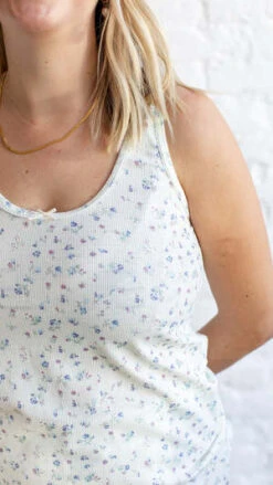 Things BetweenSunday Tank - White -CYNTHIA ROWLEY Sales Store Sunday Tank 20231025045347 2