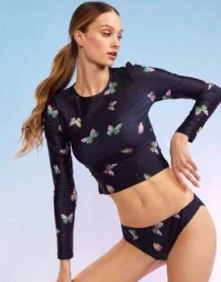 CYNTHIA ROWLEYSunkissed Bikini Bottom - Blue Multi Butterfly -CYNTHIA ROWLEY Sales Store Sunkissed Bikini Bottom 20220509231728 1