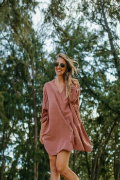 Happy French Ganghappyfrenchgang Dress - Terracotta