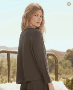 The Great.The Crop Sleep Henley - Washed Black 6 The Great.The Crop Sleep Henley - Washed Black -CYNTHIA ROWLEY Sales Store The Great The Crop Sleep Henley Washed Black 20231102050727