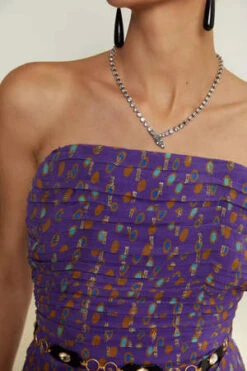 RIXO LONDONTina Bandeau Gown - Evil Eye Purple -CYNTHIA ROWLEY Sales Store Tina Bandeau Gown Evil Eye Purple 20231011013622 2