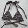 Em & MayTriangle Recycled Nylon Bikini Top - Taupe -CYNTHIA ROWLEY Sales Store Triangle Bikini Top in Recycled Nylon Taupe 20221207001723
