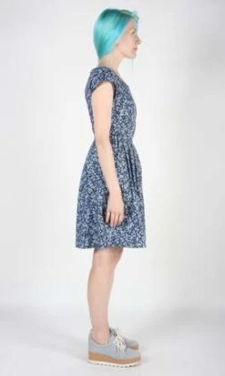 Birds Of North AmericaTurnstone Dress - Forget-Me-Not -CYNTHIA ROWLEY Sales Store Turnstone Dress Forget Me Not 20230713011741 1
