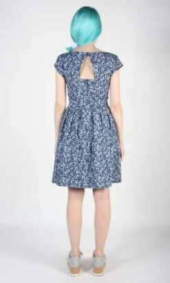 Birds Of North AmericaTurnstone Dress - Forget-Me-Not -CYNTHIA ROWLEY Sales Store Turnstone Dress Forget Me Not 20230713011741 2