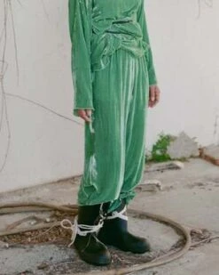 BaserangeUnir Pant - Vella Green -CYNTHIA ROWLEY Sales Store UNIR PANT 20220907073026