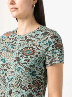 Ulla JohnsonEstelle T-Shirt - Jade -CYNTHIA ROWLEY Sales Store Ulla Johnson Estelle T Shirt Jade 20231008004001