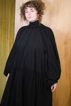 Toit VolantUnderwoodt Dress - Black -CYNTHIA ROWLEY Sales Store Underwoodt Dress Black 20231102023100 1