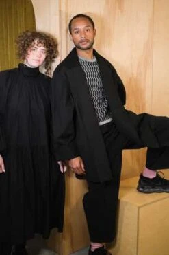 Toit VolantUnderwoodt Dress - Black -CYNTHIA ROWLEY Sales Store Underwoodt Dress Black 20231102023102