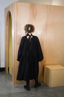 Toit VolantUnderwoodt Dress - Black -CYNTHIA ROWLEY Sales Store Underwoodt Dress Black 20231102023103 1