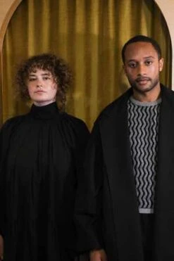 Toit VolantUnderwoodt Dress - Black -CYNTHIA ROWLEY Sales Store Underwoodt Dress Black 20231102023103 2