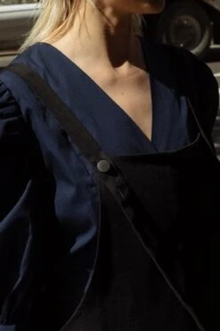 KkCoUtility Jumpsuit - Black -CYNTHIA ROWLEY Sales Store Utility Jumpsuit 20190613232845