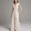 VOZV Neck Jumpsuit -CYNTHIA ROWLEY Sales Store VOZ V Neck Jumpsuit 20220707040933