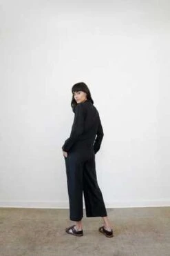 Zii RopaWade Jumpsuit - Black -CYNTHIA ROWLEY Sales Store Wade Jumpsuit Black 20230913004915 3