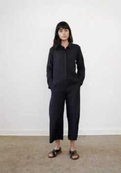 Zii RopaWade Jumpsuit - Black -CYNTHIA ROWLEY Sales Store Wade Jumpsuit Black 20230913004916 2