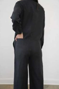 Zii RopaWade Jumpsuit - Black -CYNTHIA ROWLEY Sales Store Wade Jumpsuit Black 20230913004917 1