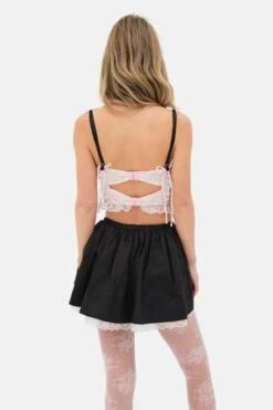 For Love & LemonsWinifred Bustier Top - Pink -CYNTHIA ROWLEY Sales Store Winifred Bustier Top Pink 20231007021656 1