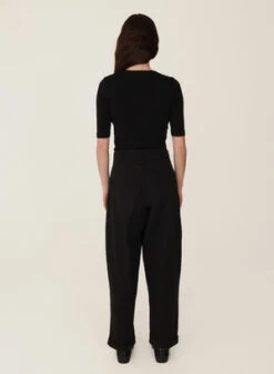 YMCEarth Keaton Organic Cotton Twill Trouser - Black -CYNTHIA ROWLEY Sales Store YMC Earth Keaton Organic Cotton Twill Trouser Black 20230901140031