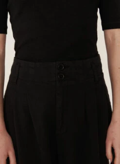 YMCEarth Keaton Organic Cotton Twill Trouser - Black -CYNTHIA ROWLEY Sales Store YMC Earth Keaton Organic Cotton Twill Trouser Black 20230901140032