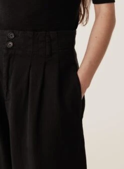 YMCEarth Keaton Organic Cotton Twill Trouser - Black -CYNTHIA ROWLEY Sales Store YMC Earth Keaton Organic Cotton Twill Trouser Black 20230901140033