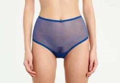 Yasmine EslamiJeanne High-Waisted Brief - Lapis Blue -CYNTHIA ROWLEY Sales Store Yasmine Eslami Jeanne High Waisted Brief Lapis 20230124064750