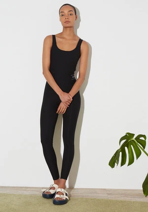 Year Of OursStretch Kristie Onesie - Black 1 Year Of OursStretch Kristie Onesie - Black