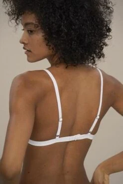 Moi-basicsbra - White -CYNTHIA ROWLEY Sales Store bra white 20200310165612