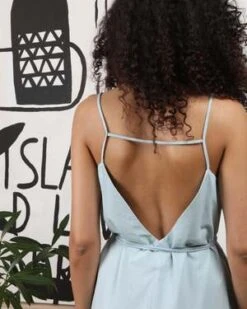 WemotoFlora Jumpsuit - Light Denim -CYNTHIA ROWLEY Sales Store flora jumpsuit 20230406181134 2